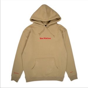 ISO: IN SEARCH OF TAN YOU MATTER HOODIE IN MEDIUM